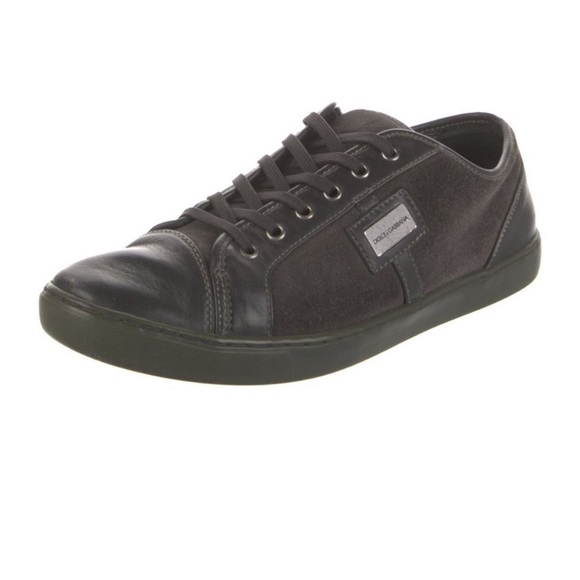 Dolce & Gabbana Men's Gray/Brown Sneakers - Picture 2 of 5